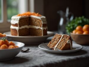 Receita de Bolo de Cenoura com Cobertura de Brigadeiro Branco