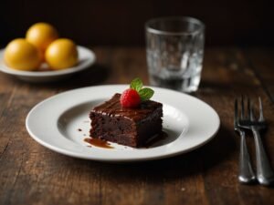 Receita de Brownie de Chocolate com Nozes para o Dia a Dia