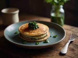 Receita de Panqueca Enrolada e Recheada com Espinafre e Ricota