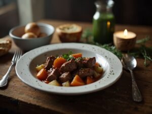 Receita de Picadinho de Carne ao Molho de Vinho Tinto: Sofisticação para o Dia a Dia