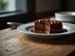 Receita de Pudim de Chocolate com Toque de Café