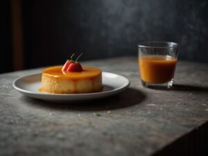 Receita de Pudim de Queijo com Goiabada